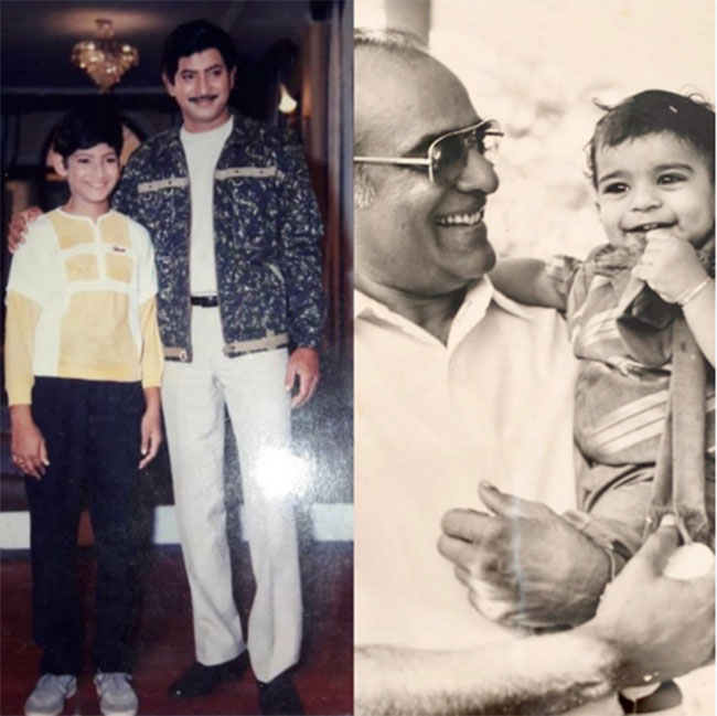 లిక్‌ క్లిక్‌ : మెగాస్టార్‌ సూపర్‌ స్టార్‌ ఫాదర్స్‌ డే స్పెషల్‌