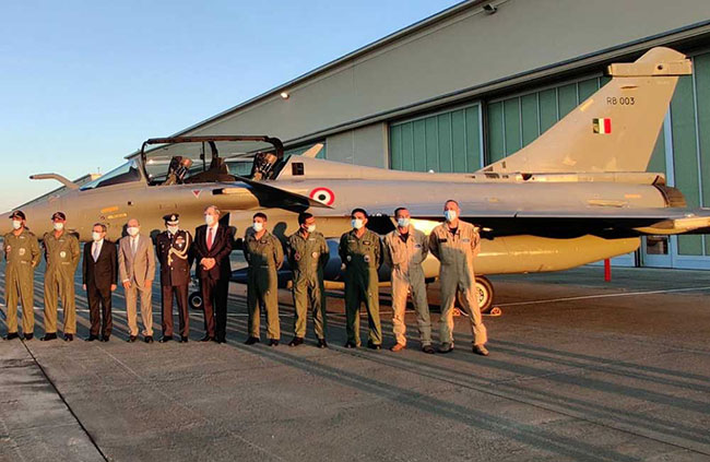 భారత్ వచ్చే రాఫెల్ యుద్ధ విమానాలు ఇప్పుడెక్కడ?