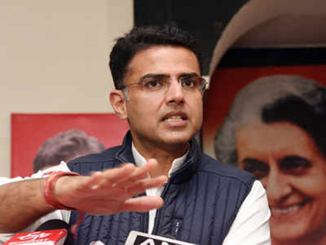 Congress Party Shocks Sachin Pilot Congress Party Shocks Sachin Pilot