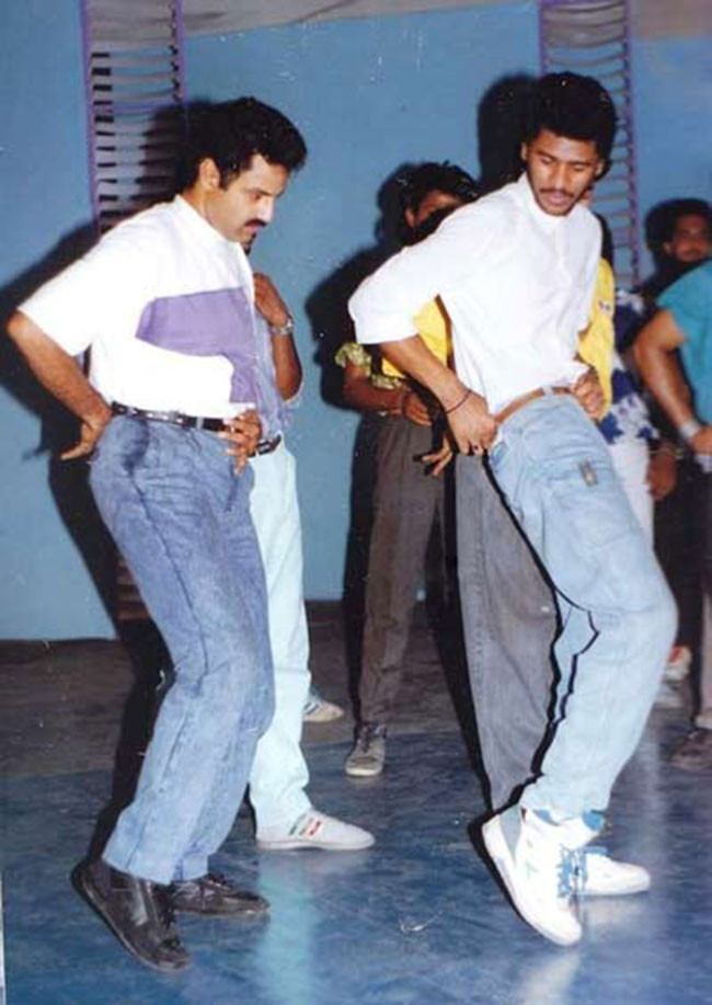 వైరల్ అవుతున్న బాలయ్య - ప్రభుదేవాల డాన్స్ ప్రాక్టీస్ పిక్!