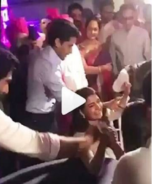 రానా పెళ్లిలో అక్కినేని కోడ‌లు బ‌ల‌ప్ర‌ద‌ర్శ‌న‌ చూశారా?