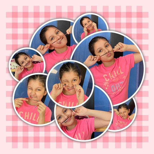 Superstars Daughter Shares Her Pic Collage