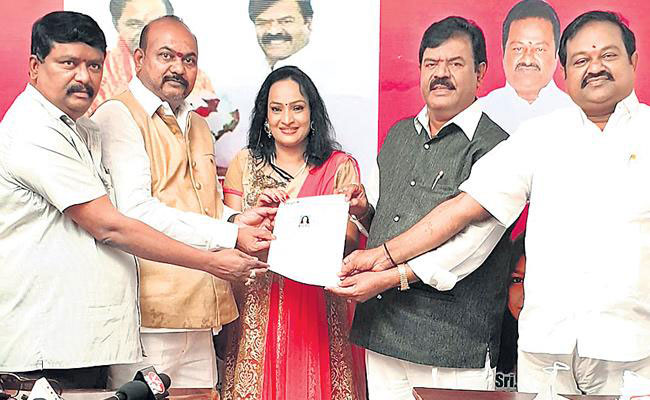 టీ మా ఉపాధ్యక్షురాలిగా పూజిత టీ మా ఉపాధ్యక్షురాలిగా పూజిత