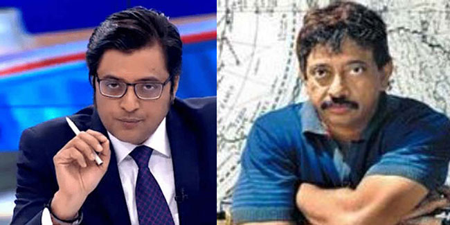 Arnab Irritating RGV With His Silence!