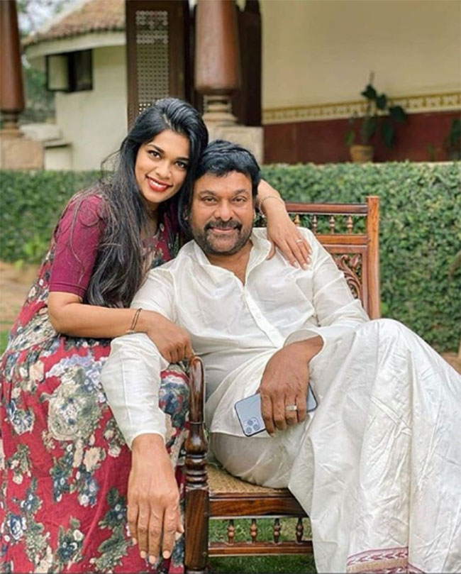 అచ్చం నాన్న కూచీనే ఈ మెగా డాట‌ర్