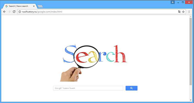 గూగుల్ సెర్చింజన్  నూ చుట్టేసిన వైరస్!