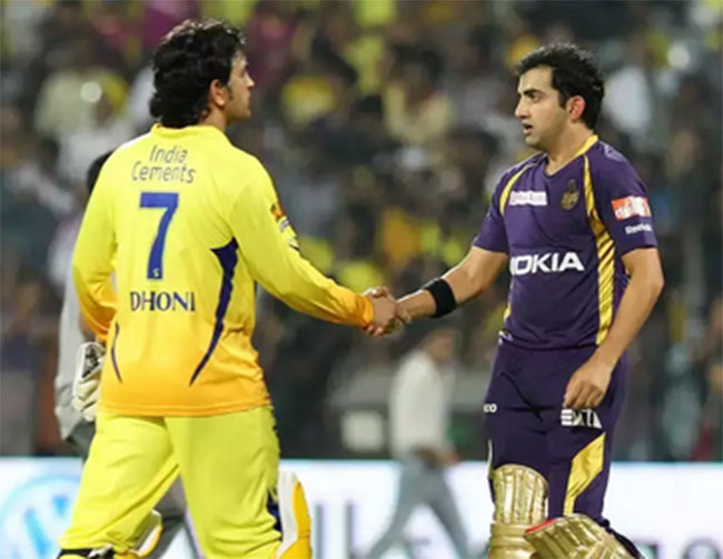 ధోనీని ఆడుకున్న గౌతమ్ గంభీర్