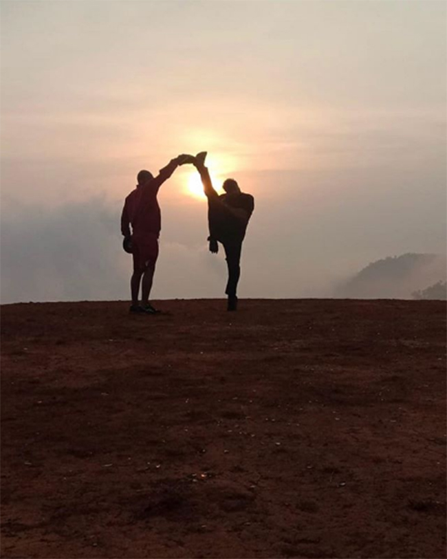 పిక్ టాక్ : ఎనర్జీ చూపించడానికి రెడీ అవుతున్న మంచు హీరో...!