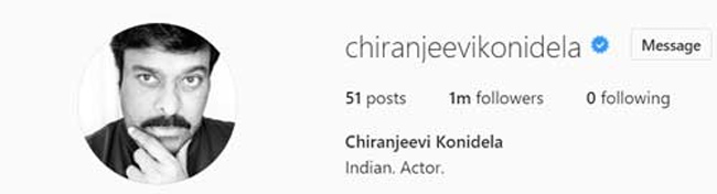 Megastar Clocks One Million Followers On Instagram