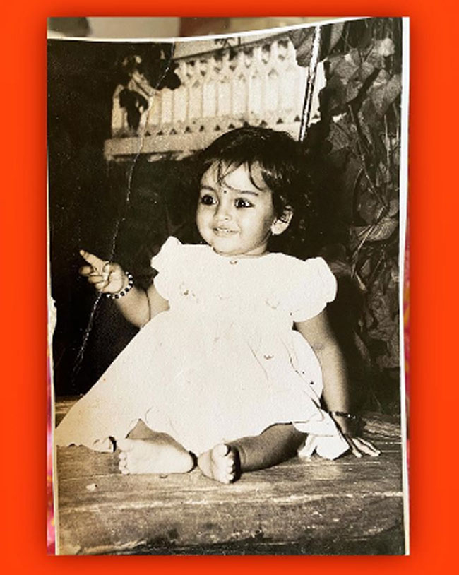 Powerstars Heroine Shares An Adorable Childhood Pic