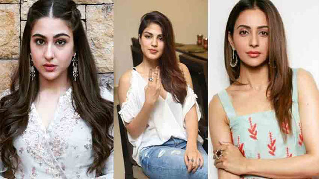 సారా, రకుల్ పేర్లను రియా వెల్లడించలేదు: ఎన్.సీ.బీ సారా, రకుల్ పేర్లను రియా వెల్లడించలేదు: ఎన్.సీ.బీ