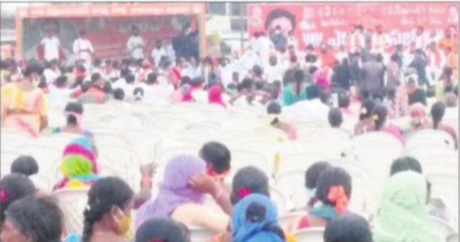 కిషన్ రెడ్డి సభతో కమలనాథులకు భారీ షాక్ తగిలిందా?