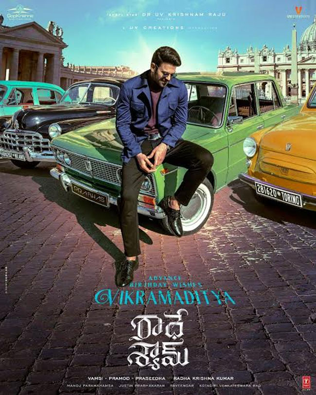First Look: Meet Uber Cool Vikramaditya From Radhe Shyam!