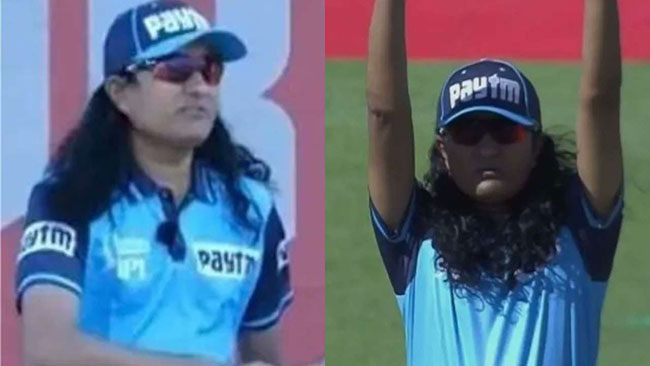 రైడర్స్ -నైట్ రైడర్స్ మ్యాచ్.. ఫీల్డ్ అంపైర్ ఎవరూ ? ఆడా? మగా? ఫ్యాన్స్ కన్ఫ్యూషన్