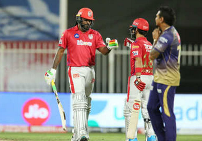 గేల్ వీర విధ్వంసం.. పంజాబ్ గ్రాండ్ విక్టరీ గేల్ వీర విధ్వంసం.. పంజాబ్ గ్రాండ్ విక్టరీ