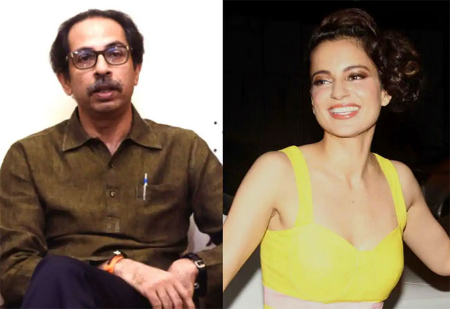 థాక్రేపై ఆ రేంజులో ఫైరైన క్వీన్ కంగ‌న‌.. ముంబై నా అడ్డా ఏం చేస్తావ్?