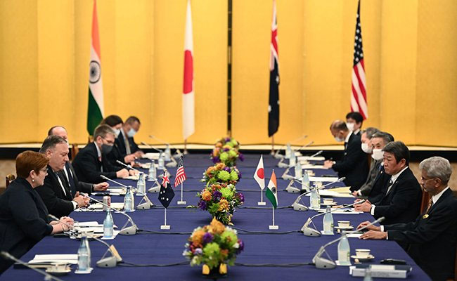 చైనా లక్ష్యంగా క్వాడ్ దేశాల కీలక ప్రకటన! చైనా లక్ష్యంగా క్వాడ్ దేశాల కీలక ప్రకటన!