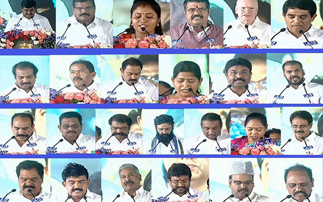 వాళ్లకు మంత్రి పదవులు ఔట్.. సోషల్ మీడియాలో హాట్ టాపిక్ వాళ్లకు మంత్రి పదవులు ఔట్.. సోషల్ మీడియాలో హాట్ టాపిక్