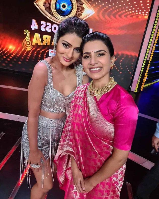 సామ్ కి పెద్ద ఫ్యాన్ ని అంటూ బిస్కెట్ వేసింది!