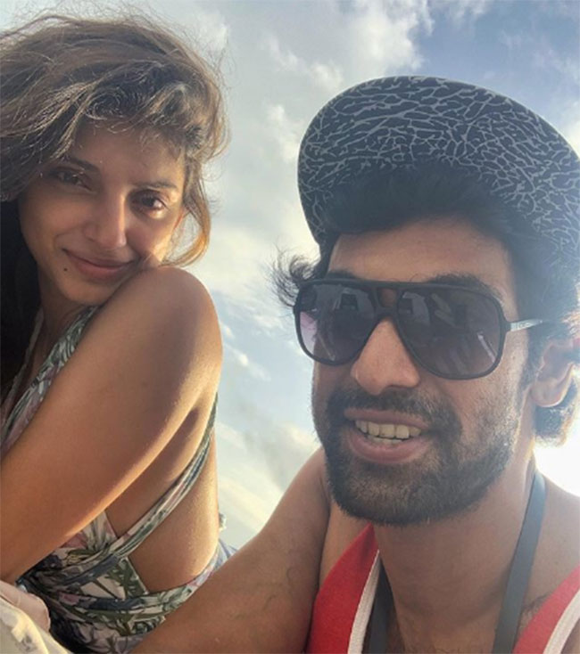 ఫోటో స్టోరీ: హాలీడేలో రానా - మిహిక జాలీ మూడ్...!