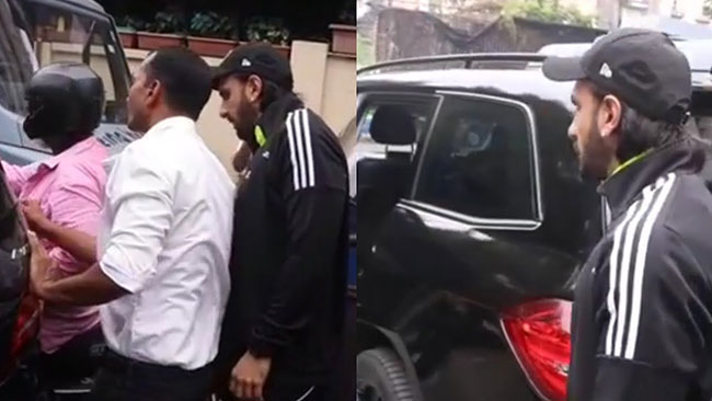 వీడియో : హీరో కారుకు యాక్సిడెంట్‌