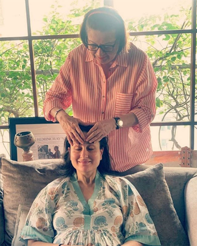 నిత్య య‌వ్వ‌నం కోసం బెబోకి మ‌సాజ్ ట్రీట్మెంట్