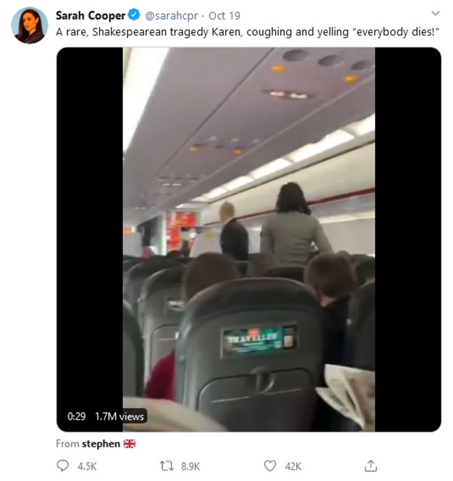 Woman Arrested For Not Wearing Mask In The Plane Woman Arrested For Not Wearing Mask In The Plane