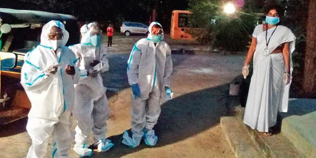 దుబ్బాక ఎన్నికల్లో కరోనా పేషెంట్లు ఎలా ఓటేశారంటే?