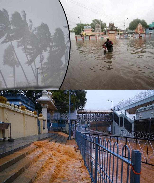 ఏపీలో విధ్వంసం సృష్టిస్తున్న నివర్ తుఫాన్..ఆ 8 జిల్లాల్లో హై అలర్ట్!