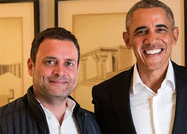 రాహుల్ గాంధీపై హాట్ కామెంట్ చేసిన ఒబామా!