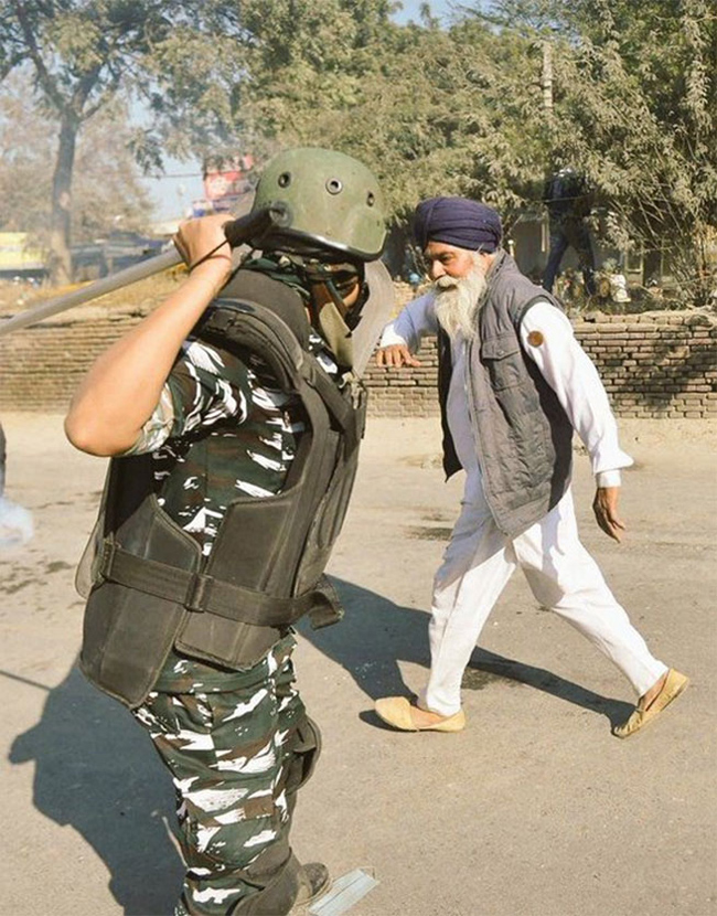 రైతును కొట్టే ఫోటోతో రాహుల్ రచ్చ.. వీడియో బీజేపీ షాక్