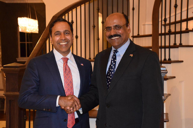 అమెరికా ఎన్నికల్లో ఎన్నారైల హావా ... మూడో సారి గెలిచిన రాజా కృష్ణమూర్తి అమెరికా ఎన్నికల్లో ఎన్నారైల హావా ... మూడో సారి గెలిచిన రాజా కృష్ణమూర్తి