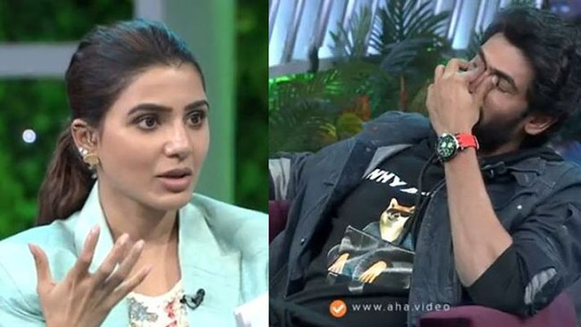 #సామ్ జామ్.. రానా ఎపిసోడ్ కి కంట త‌డి పెట్ట‌నివారుంటారా?