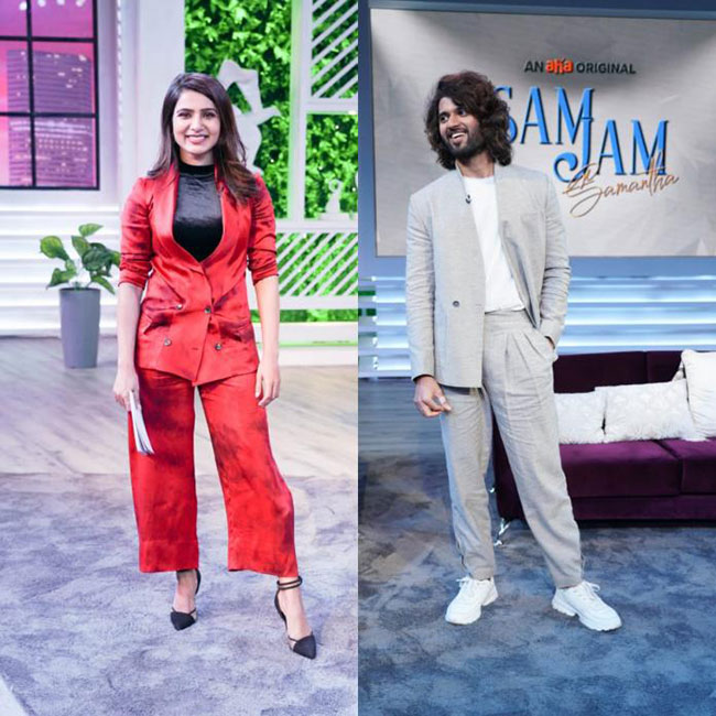 ఫొటోటాక్‌ : సామ్‌ జామ్‌ కోసం ఇలా రౌడీ స్టార్‌