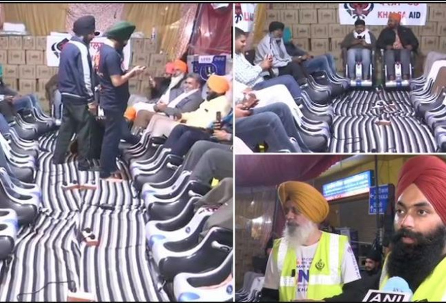 రైతుల కోసం ఫ్రీ మసాజ్‌ సెంటర్లు !