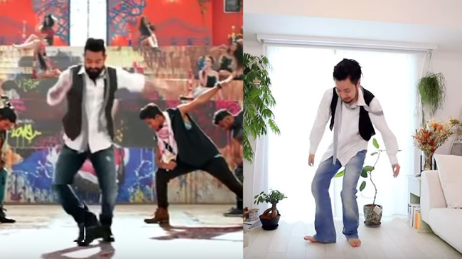 ఎన్టీఆర్‌ పాటకు అదిరిపోయే స్టెప్పులు వేసిన జపాన్‌ ఫ్యాన్‌