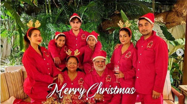 క్రిస్మ‌స్ సంబ‌రాల్లో అరోరా సిస్ట‌ర్స్ హంగామా