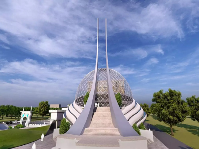 అయోధ్యలో కట్టే మసీదు ఎలా ఉండనుందంటే? అయోధ్యలో కట్టే మసీదు ఎలా ఉండనుందంటే?