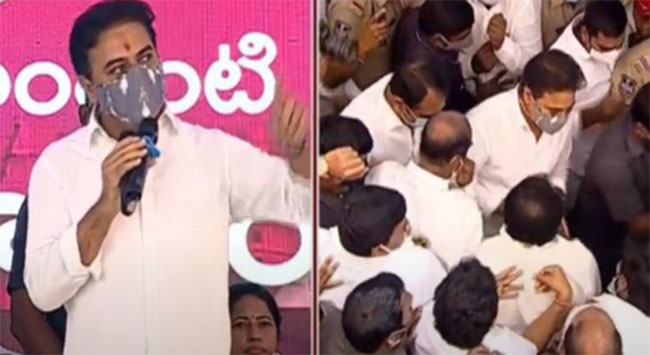 324 డబుల్ బెడ్ రూం ఇళ్లను ప్రారంభించిన కేటీఆర్