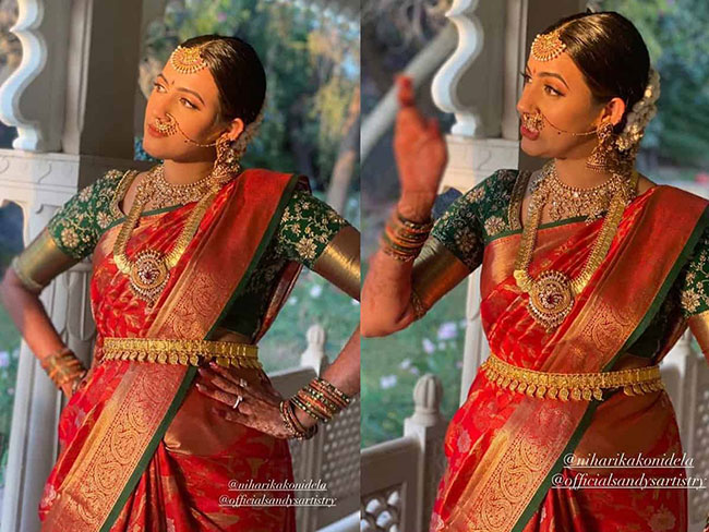 #నిహారిక పెళ్లి.. శ‌శిరేఖ రూపంలో ఘ‌టోత్క‌చుడినే త‌ల‌పించింది!