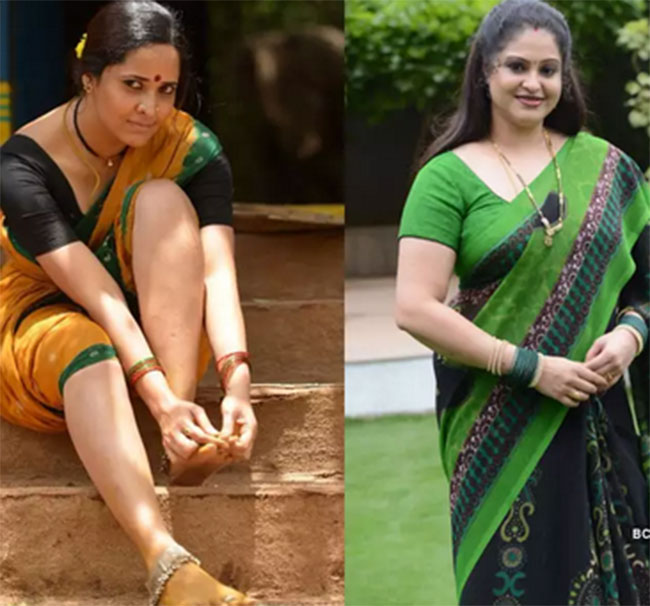 రాశికి రంగమ్మత్త చీరకట్టు నచ్చలేదట