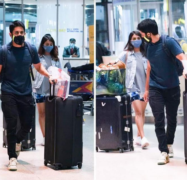 హాలిడే ముగించుకుని వచ్చిన స్టార్ కపుల్..!