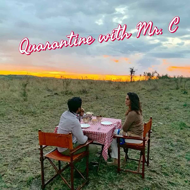 మిస్ట‌ర్ -Cతో క్వారంటైన్ లో ఉపాస‌న‌