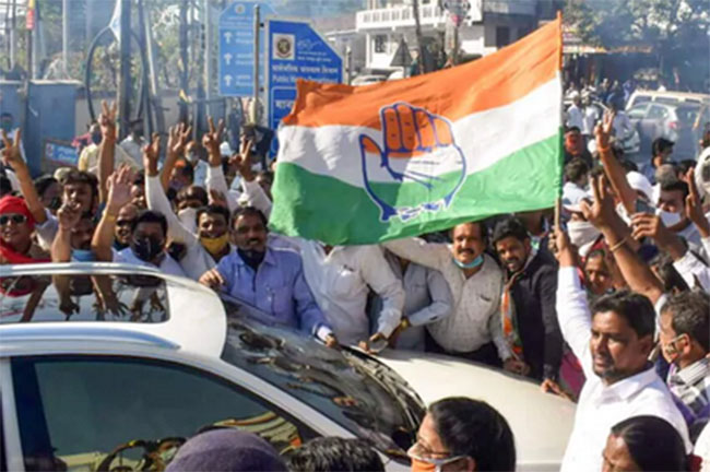 ఆర్ ఎస్ ఎస్ కోట‌లో కాంగ్రెస్ పాగా.. బీజేపీ అడ్డంగా ఓడిపోయిందే!