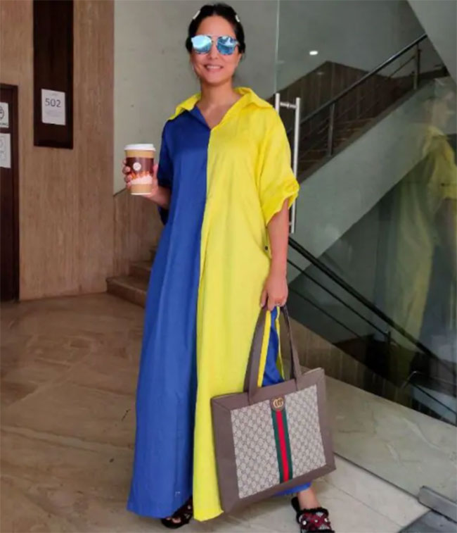 అమ్మ‌డి హ్యాండ్ బ్యాగ్ ఖ‌రీదుకు `హోండా బైక్` కొనేయొచ్చు!