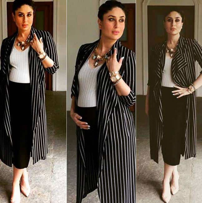 ప్రశాంత వదనంతో కరీనా.. ఆకర్షిస్తున్న ‘మెట‌ర్నిటీ ఫ్యాషన్’ !