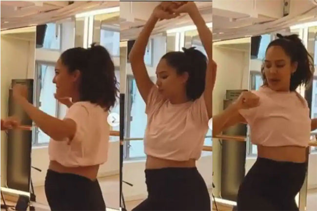 #లీసా హెడెన్.. బేబి బంప్ తో ఆ డ్యాన్సులేమిటి?