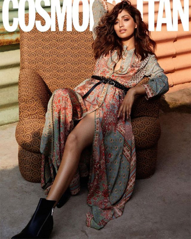 ‘కాస్మోపాలిట‌న్‌’ కవర్ చింపేసిందిగా.. హాట్ లుక్ లో యామీ గౌతమ్ కేక!