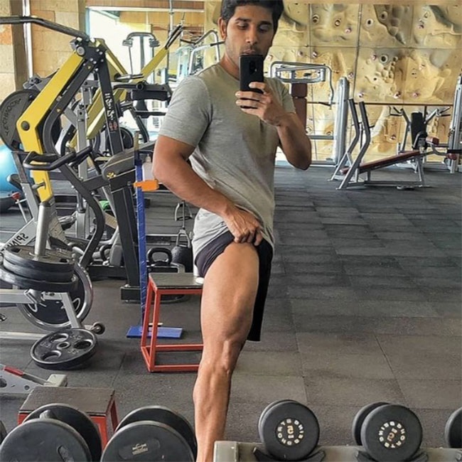Shocking: Allu Hero Flaunts His Thigh Muscles & Leaves Everyone Awestruck!