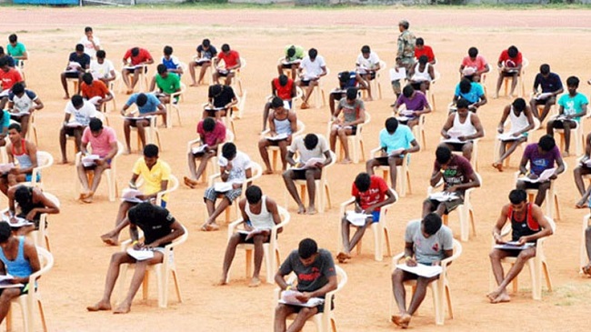 షాకింగ్ః ఆర్మీ రిక్రూట్ ప‌రీక్ష‌ పేప‌ర్ లీక్‌.. దేశ‌వ్యాప్తంగా ప‌రీక్ష ర‌ద్దు!